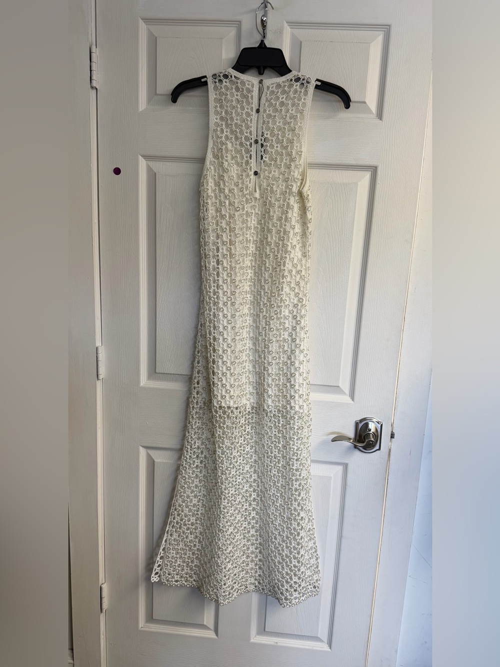 Resilla Rhinestone Crochet Maxi Dress - Picture 5 of 6
